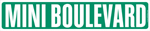 MINI BOULEVARD street sign